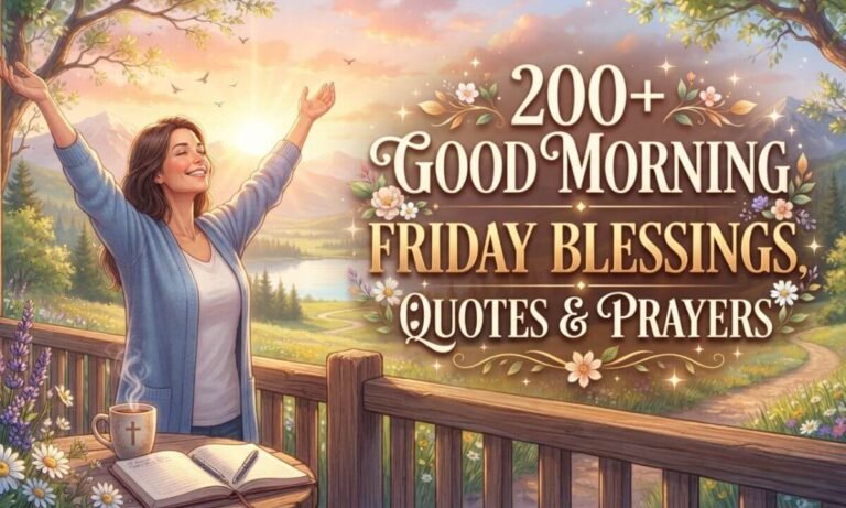 200+ Good Morning Friday Blessings, Quotes & Prayers