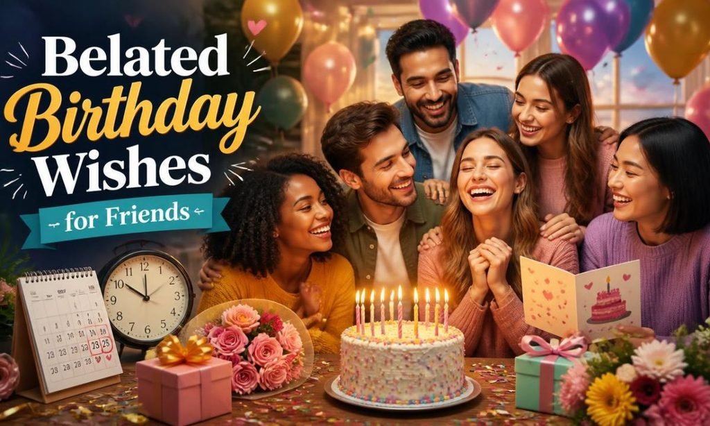 Belated Birthday Wishes for Friends