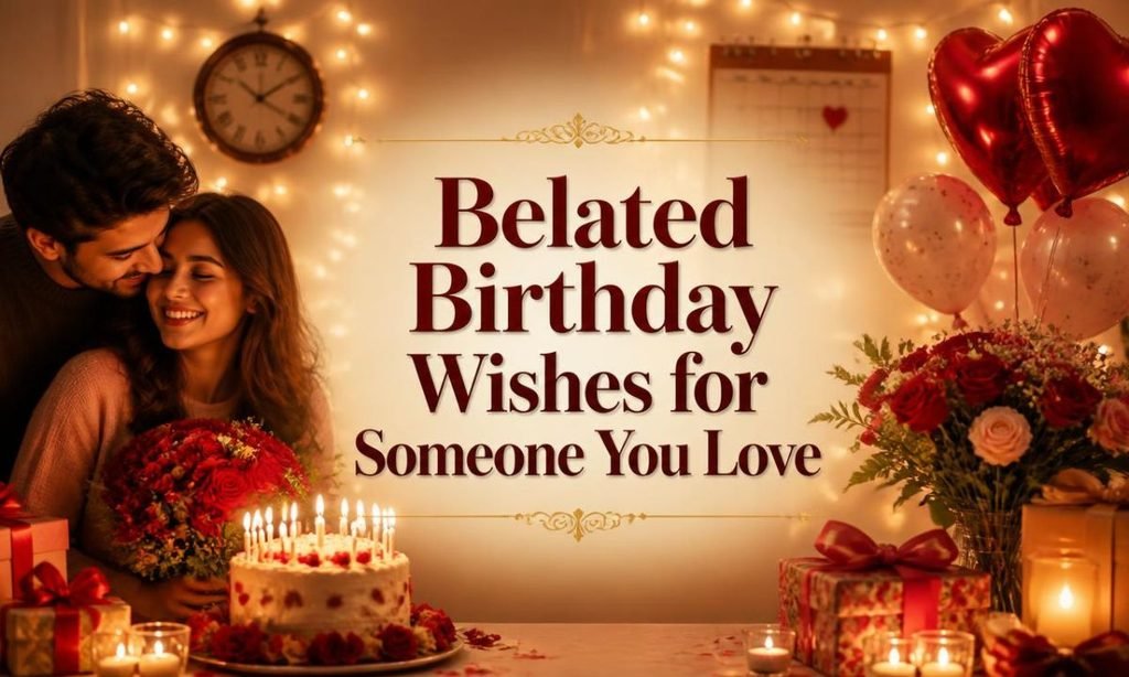 Belated Birthday Wishes for Someone You Love