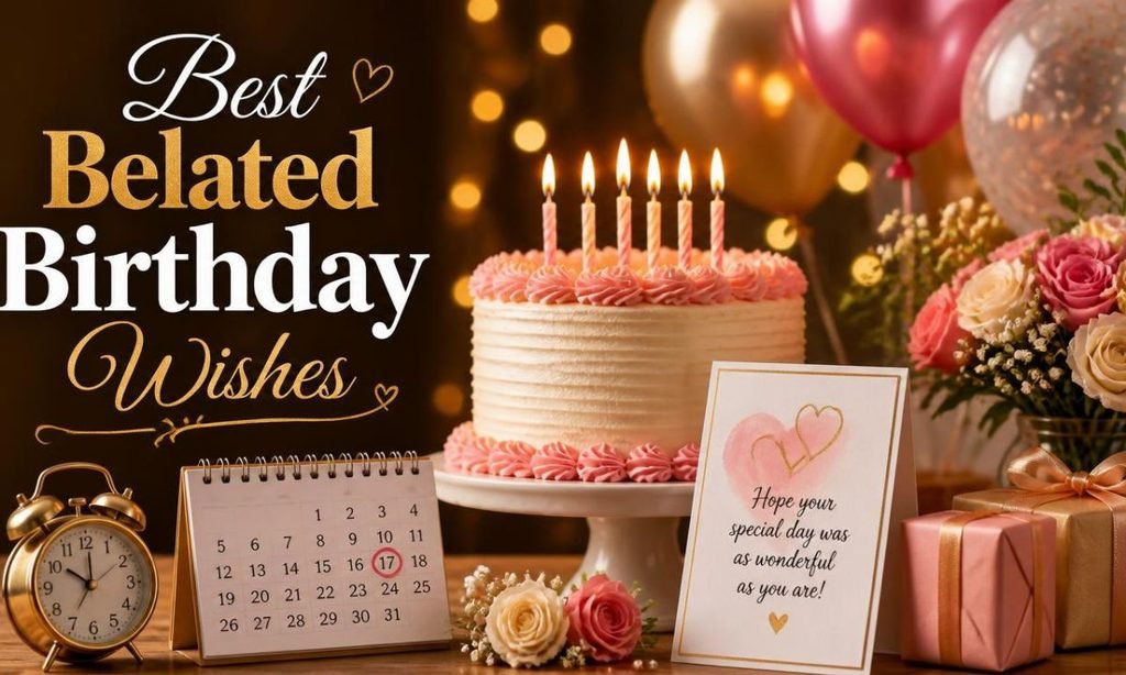 Best Belated Birthday Wishes