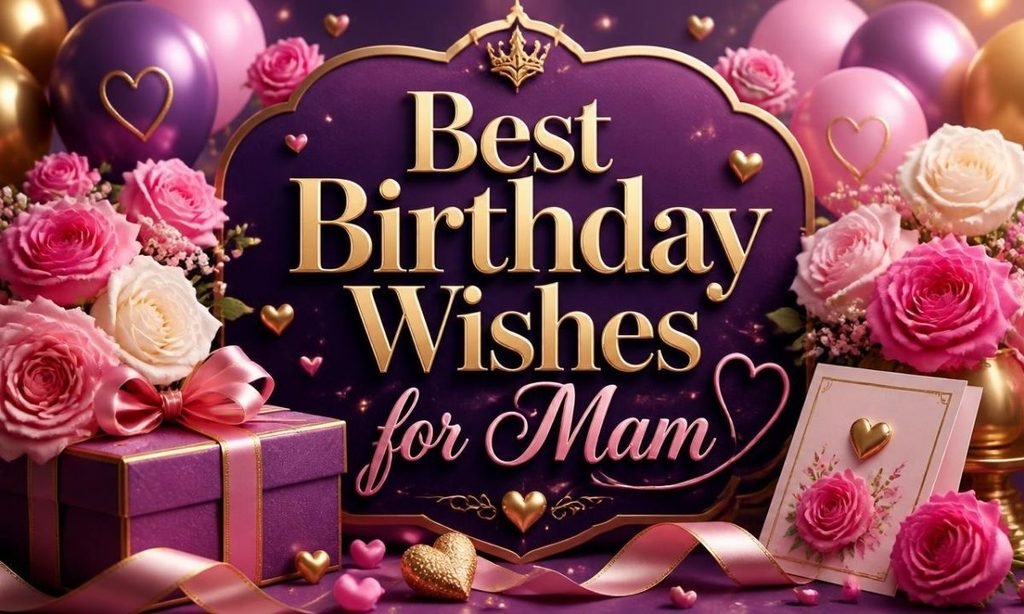 Best Birthday Wishes for Mam