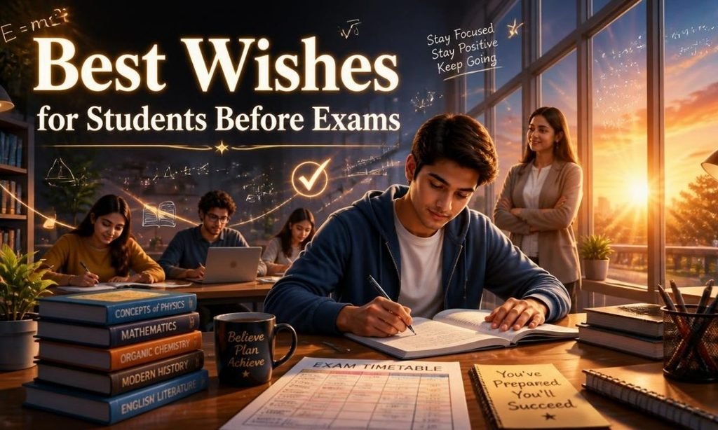 Best Wishes for Students Before Exams