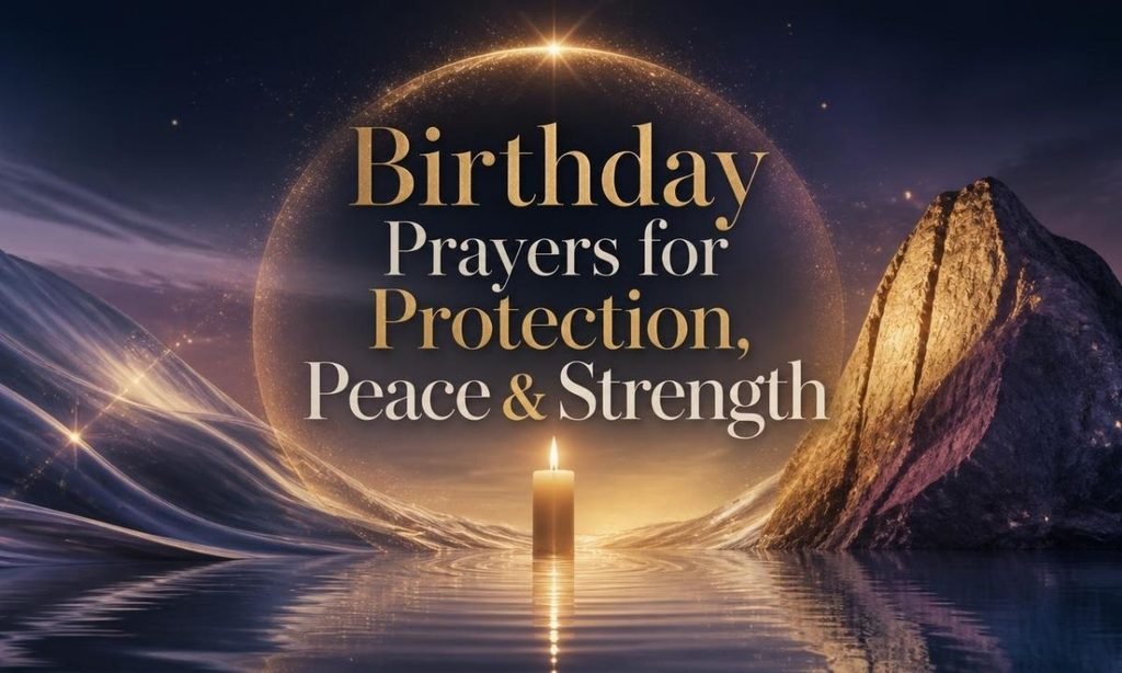 Birthday Prayers for Protection, Peace & Strength