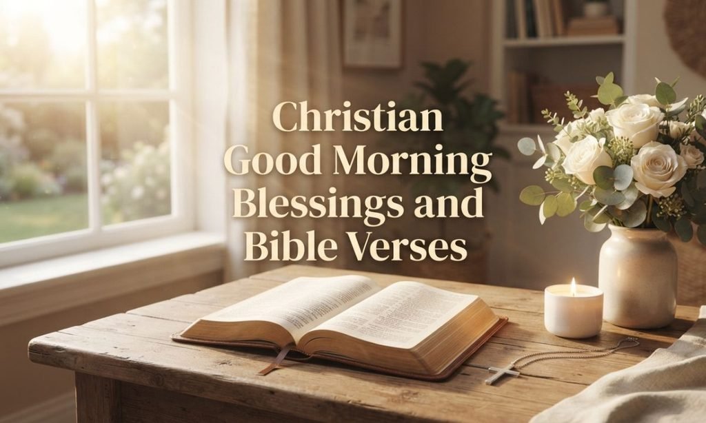 Christian Good Morning Blessings and Bible Verses