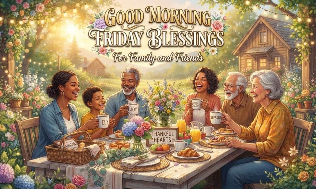 Good Morning Friday Blessings for Family and Friends