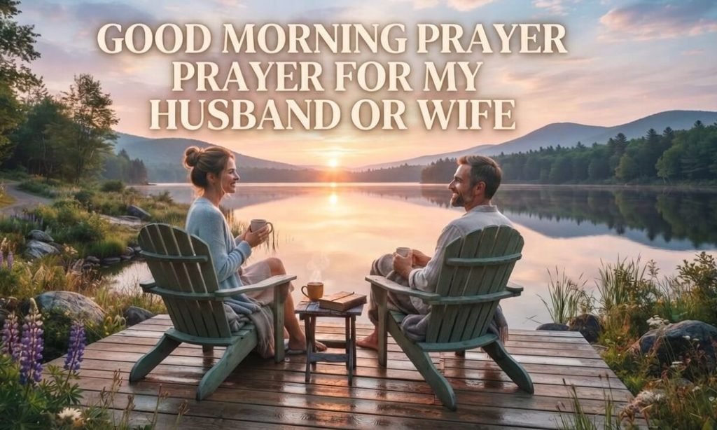 Good Morning Prayer for My Husband or Wife