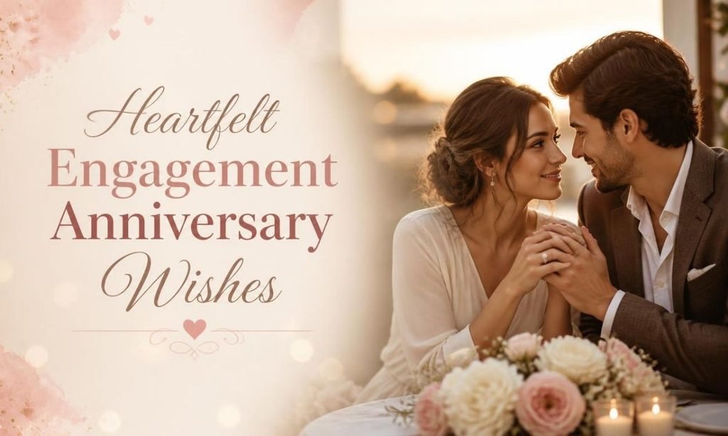 Heartfelt Engagement Anniversary Wishes