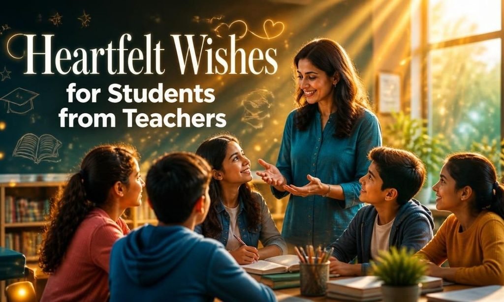 Heartfelt Wishes for Students from Teachers