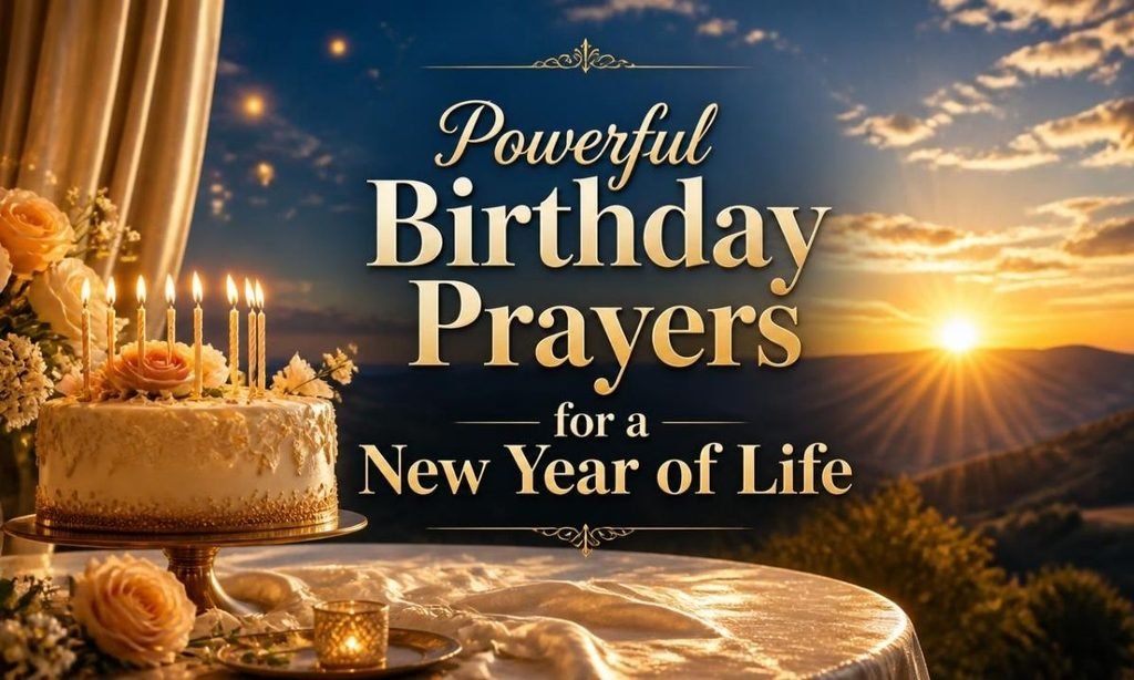 Powerful Birthday Prayers for a New Year of Life