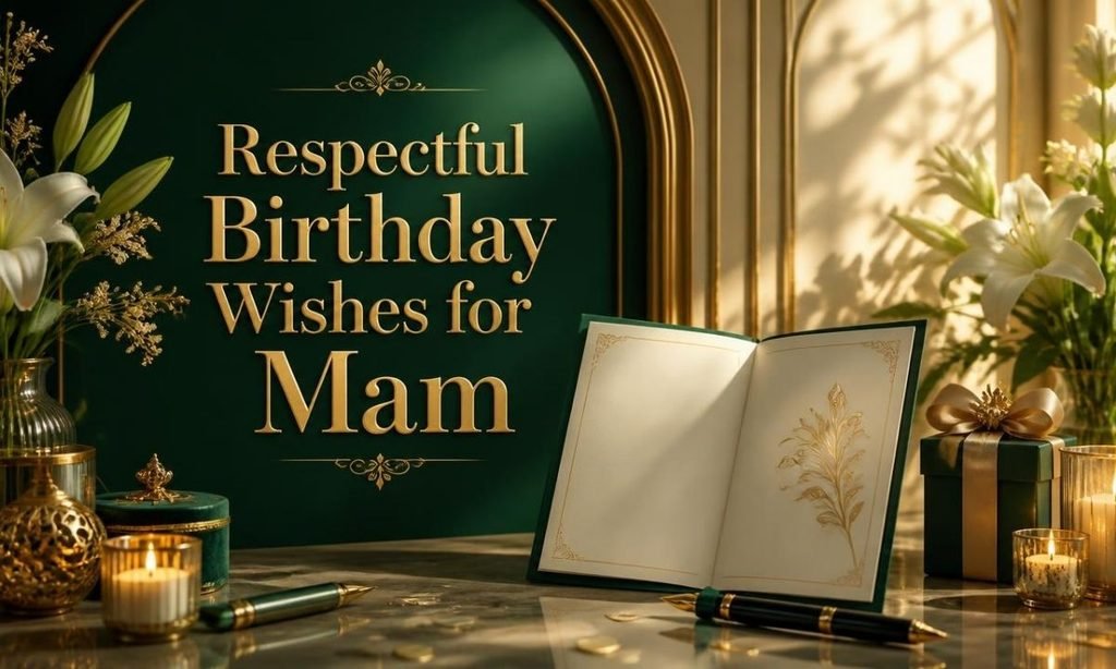 Respectful Birthday Wishes for Mam