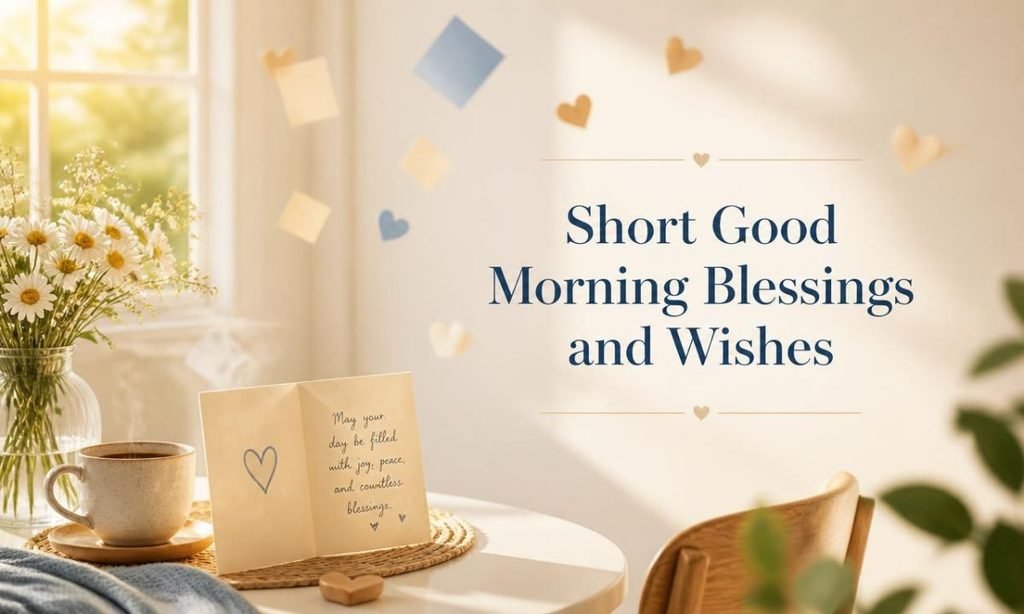 Short Good Morning Blessings and Wishes