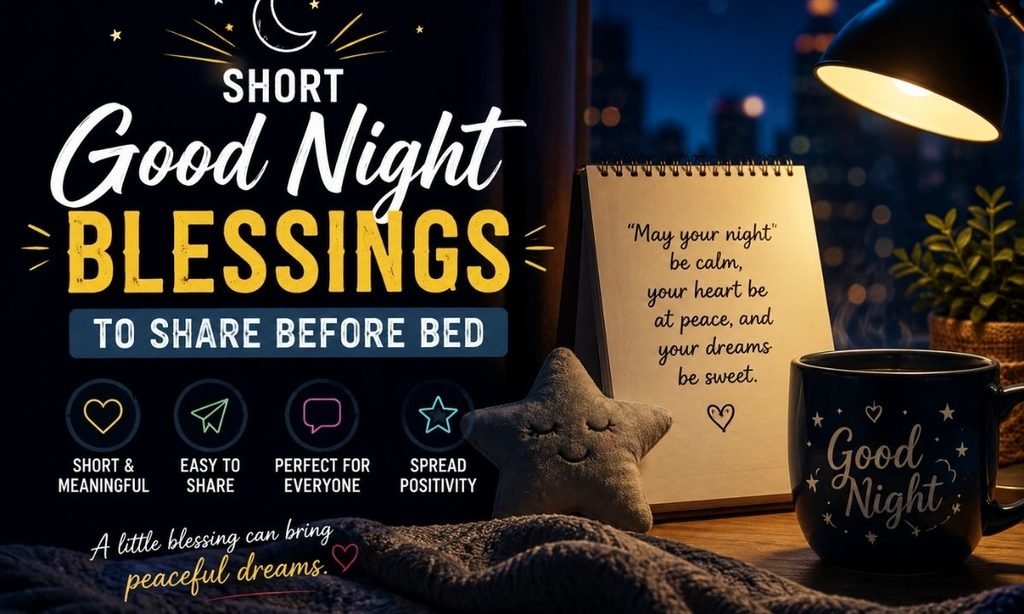 Short Good Night Blessings to Share Before Bed