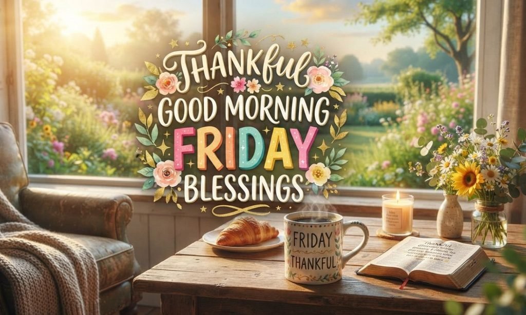 Thankful Good Morning Friday Blessings