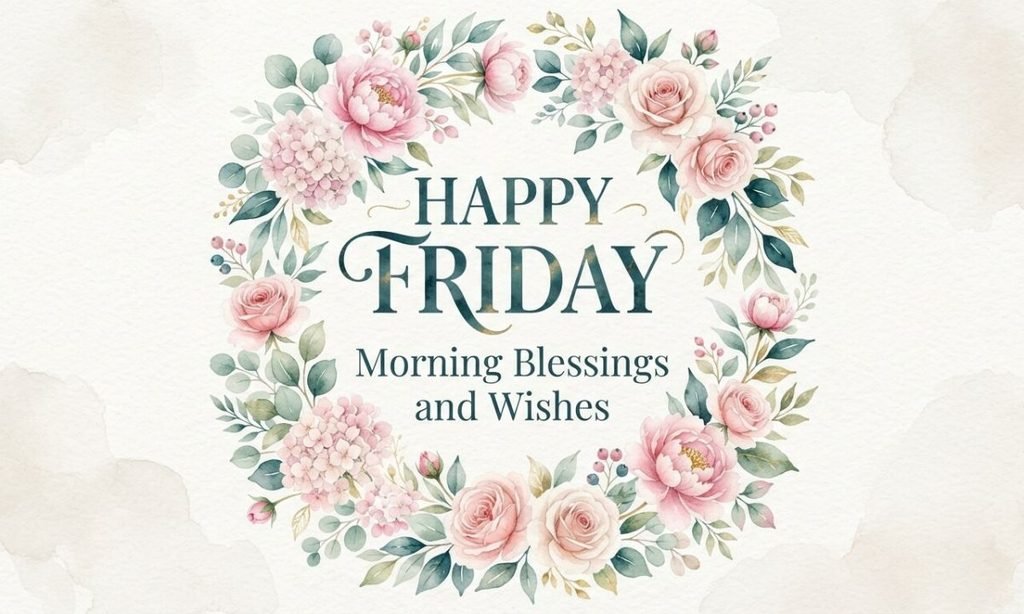 Happy Friday Morning Blessings and Wishes