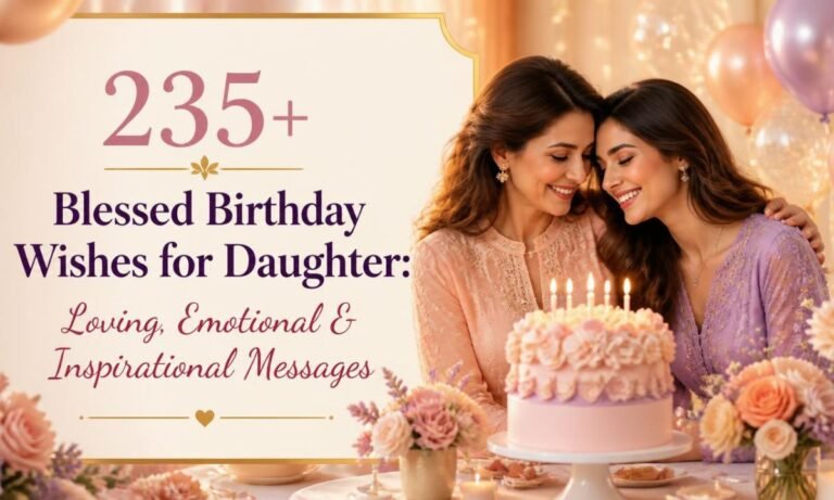 235+ Blessed Birthday Wishes for Daughter Loving, Emotional & Inspirational Messages
