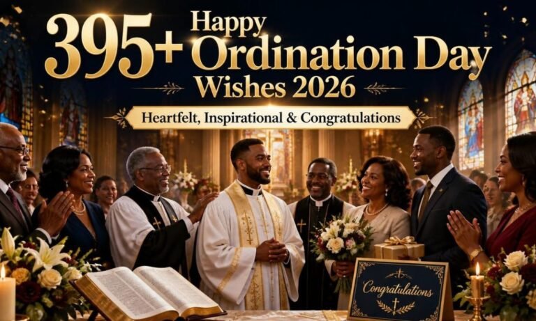395+ Happy Ordination Day Wishes 2026 Heartfelt, Inspirational & Congratulations