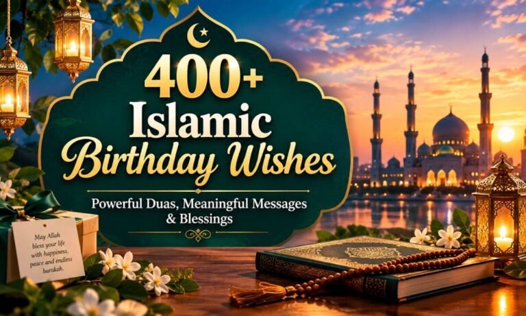 400+ Islamic Birthday Wishes Powerful Duas, Meaningful Messages & Blessings