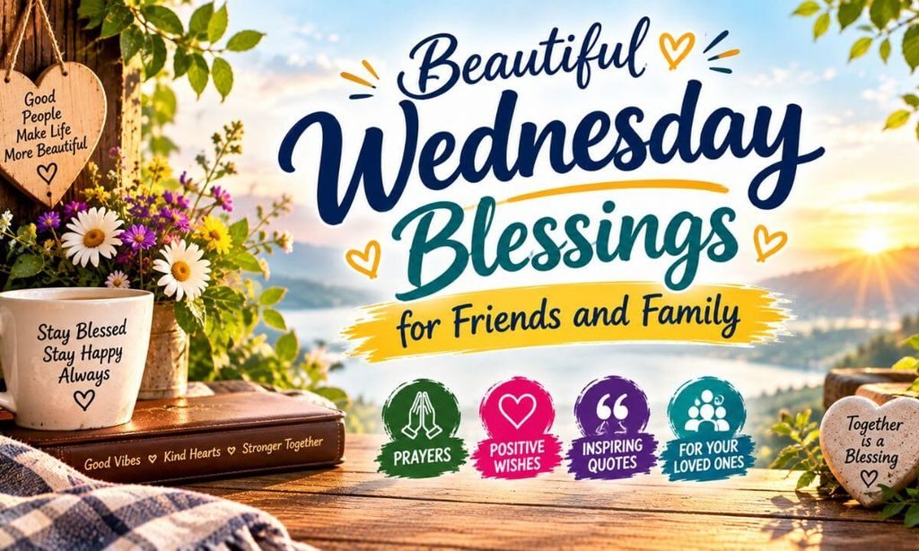 Beautiful Wednesday Blessings for Friends and Family