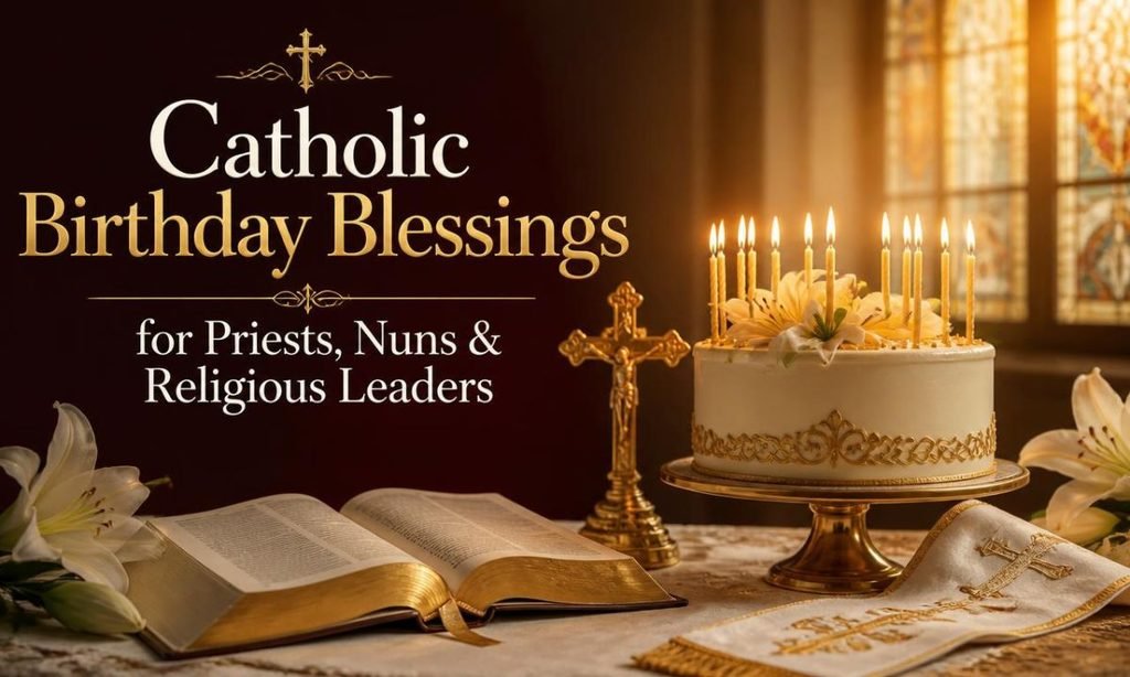 Catholic Birthday Blessings for Priests, Nuns & Religious Leaders