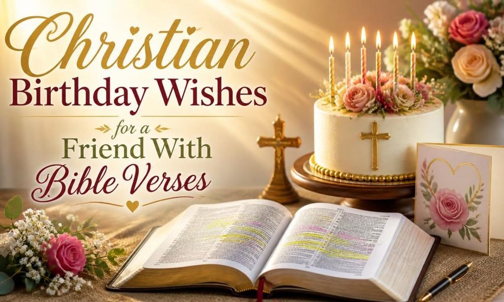 Short Christian Birthday Wishes for a Friend