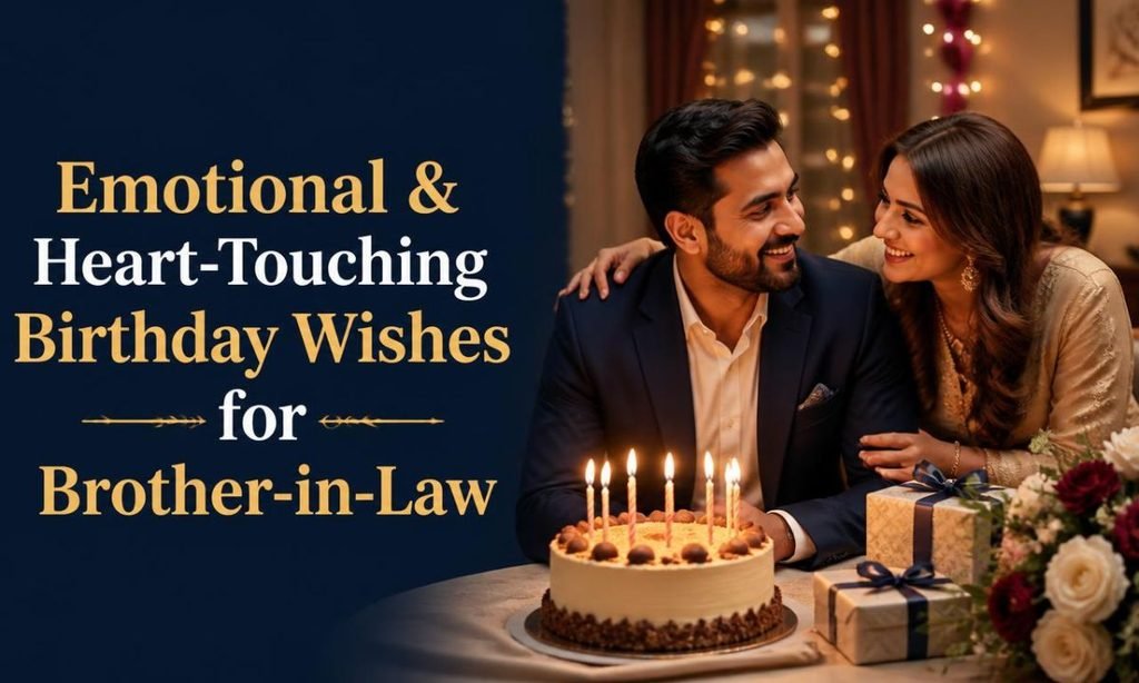 Emotional & Heart-Touching Birthday Wishes for Brother-in-Law