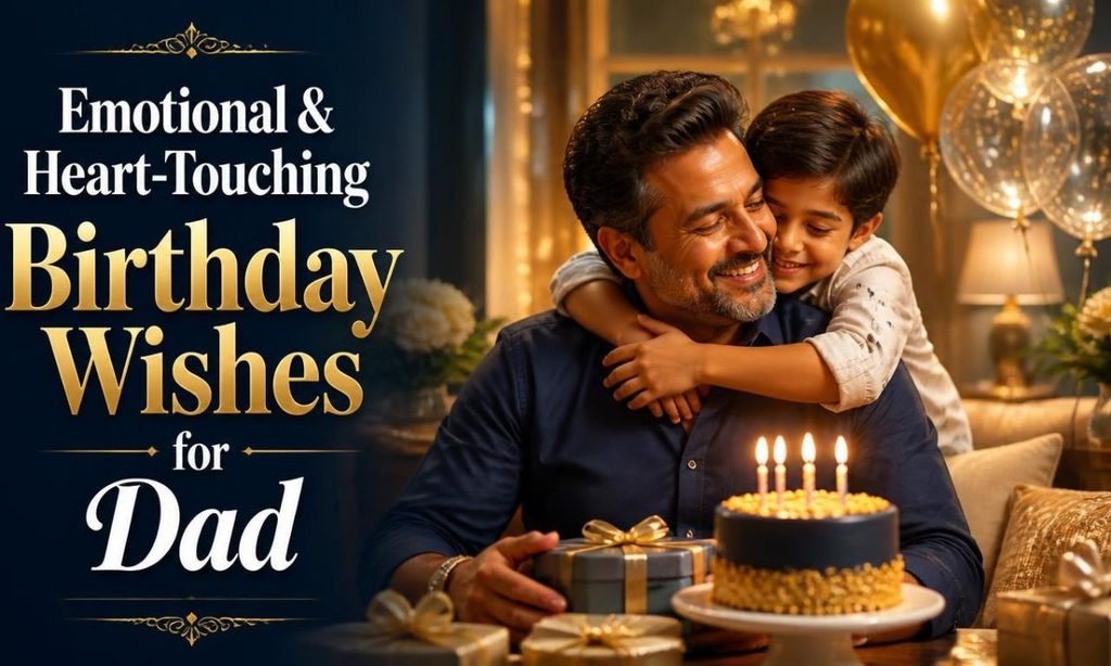 Emotional & Heart-Touching Birthday Wishes for Dad