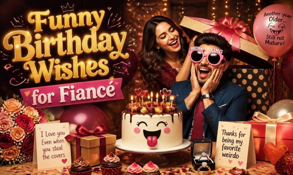 Funny Birthday Wishes for Fiancé