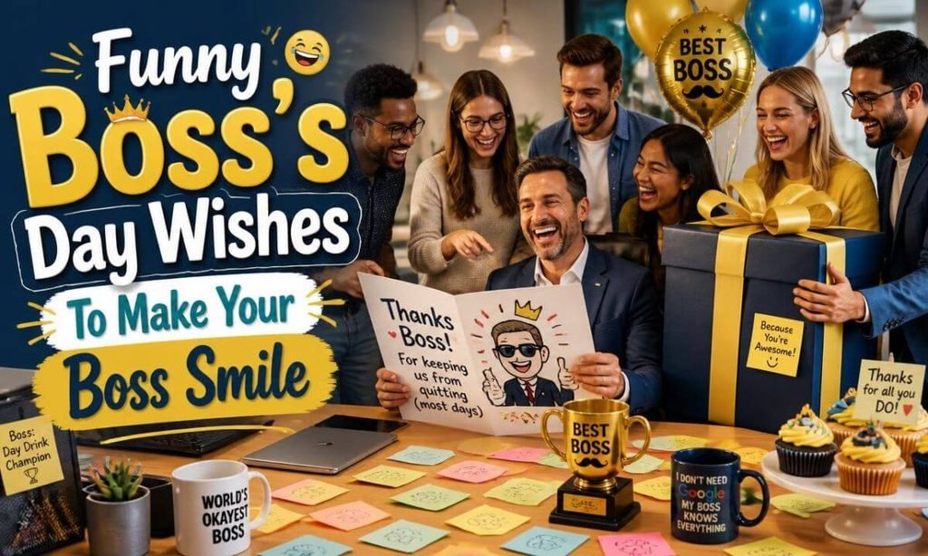 Funny Boss's Day Wishes to Make Your Boss Smile