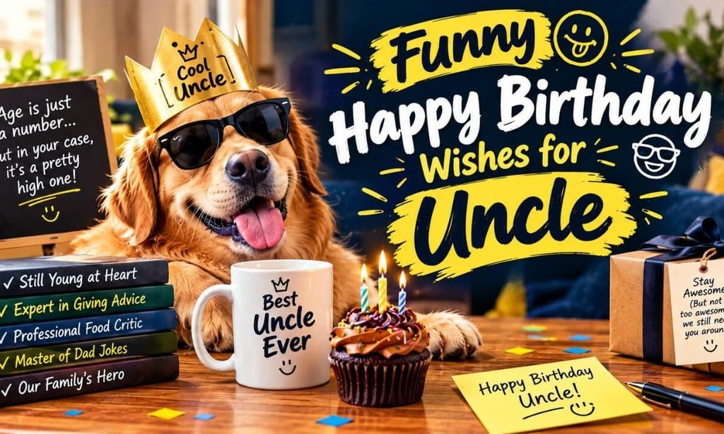 Funny Happy Birthday Wishes for Uncle