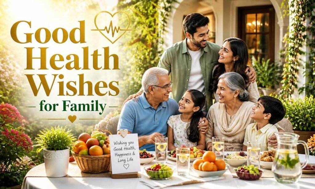 Good Health Wishes for Family