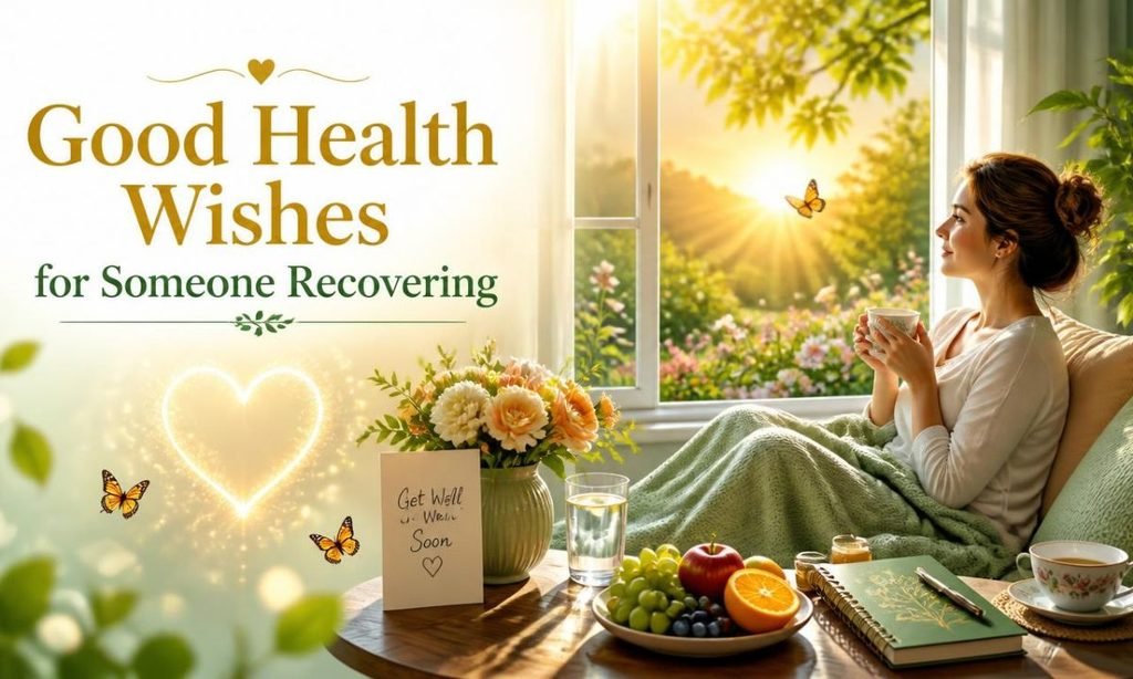 Good Health Wishes for Someone Recovering