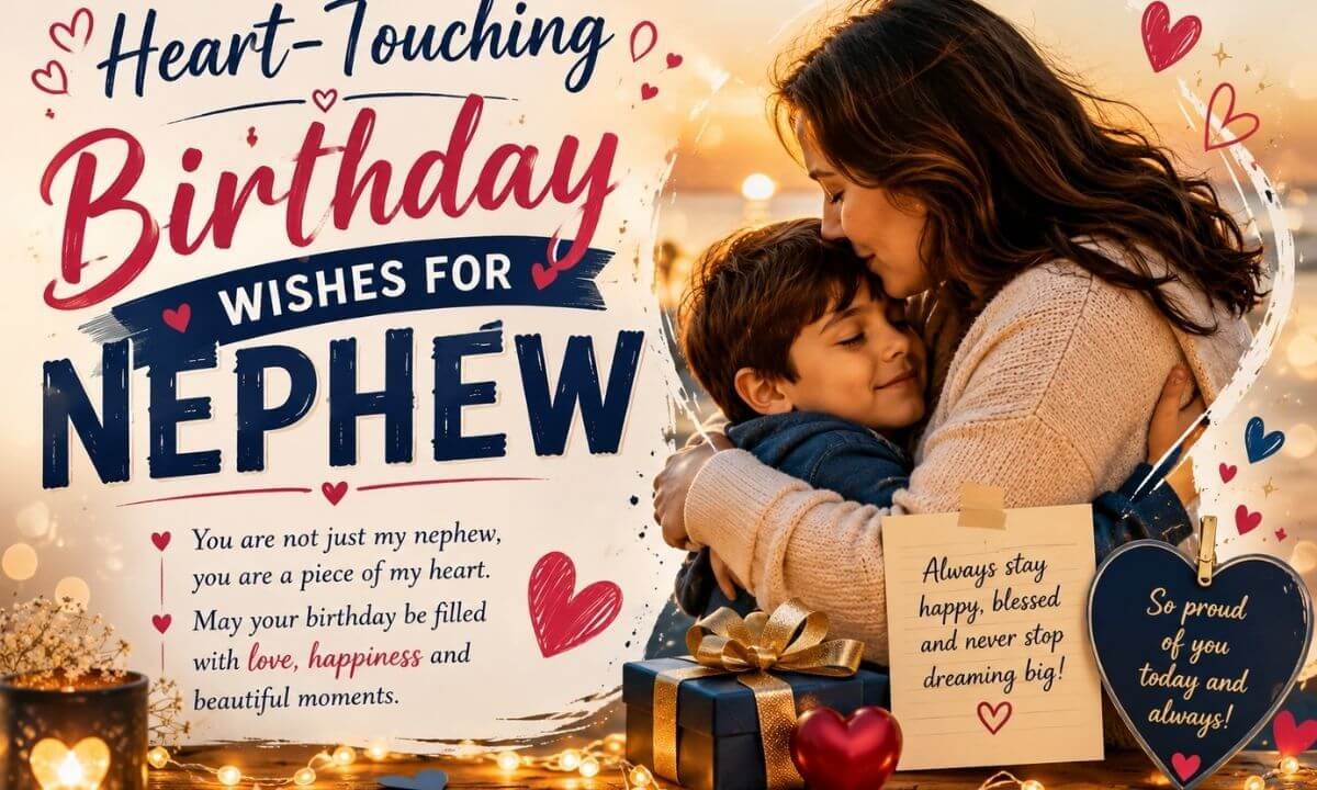 Heart-Touching Birthday Wishes for Nephew