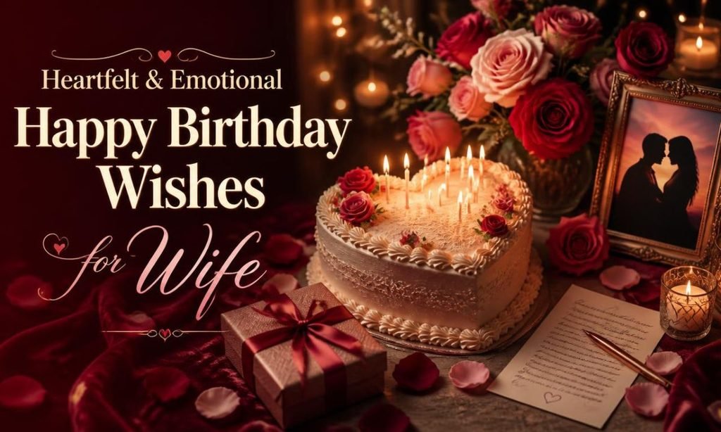 Heartfelt & Emotional Happy Birthday Wishes for Wife