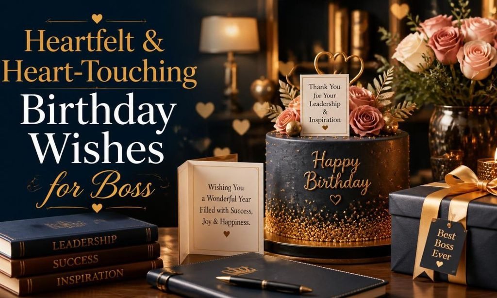 Heartfelt & Heart-Touching Birthday Wishes for Boss