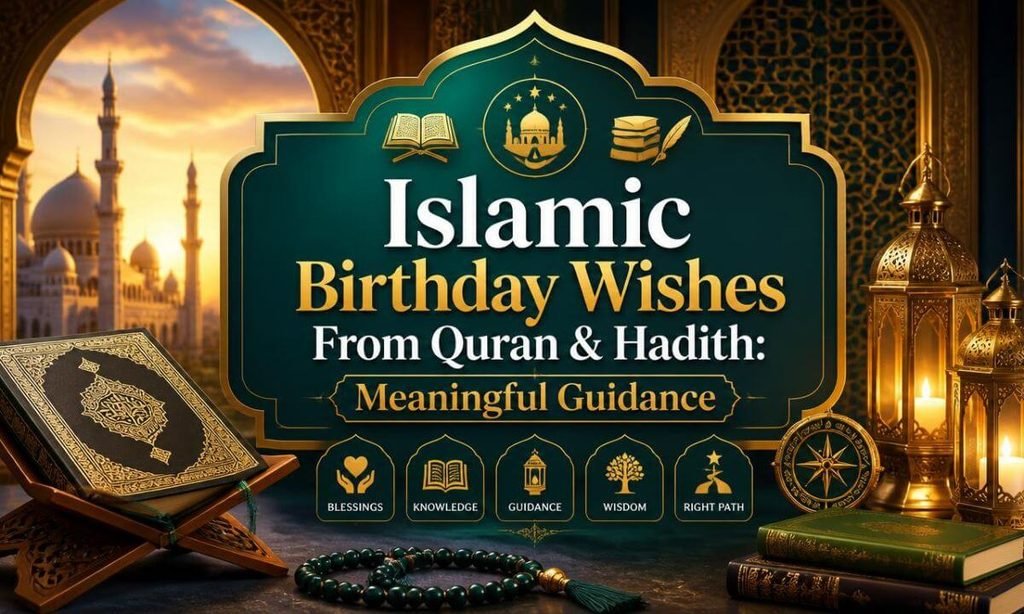 Islamic Birthday Wishes From Quran & Hadith Meaningful Guidance