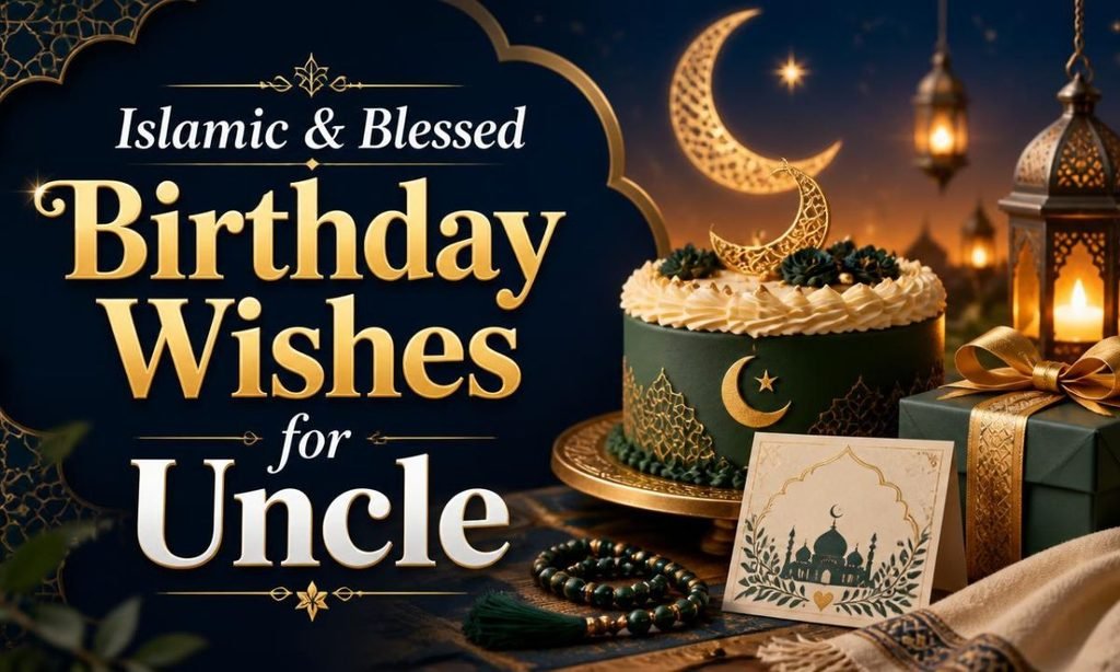Islamic & Blessed Happy Birthday Wishes for Uncle