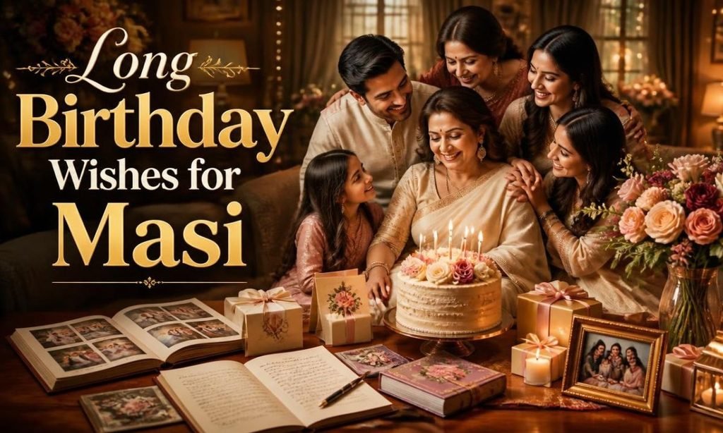 Long Birthday Wishes for Masi