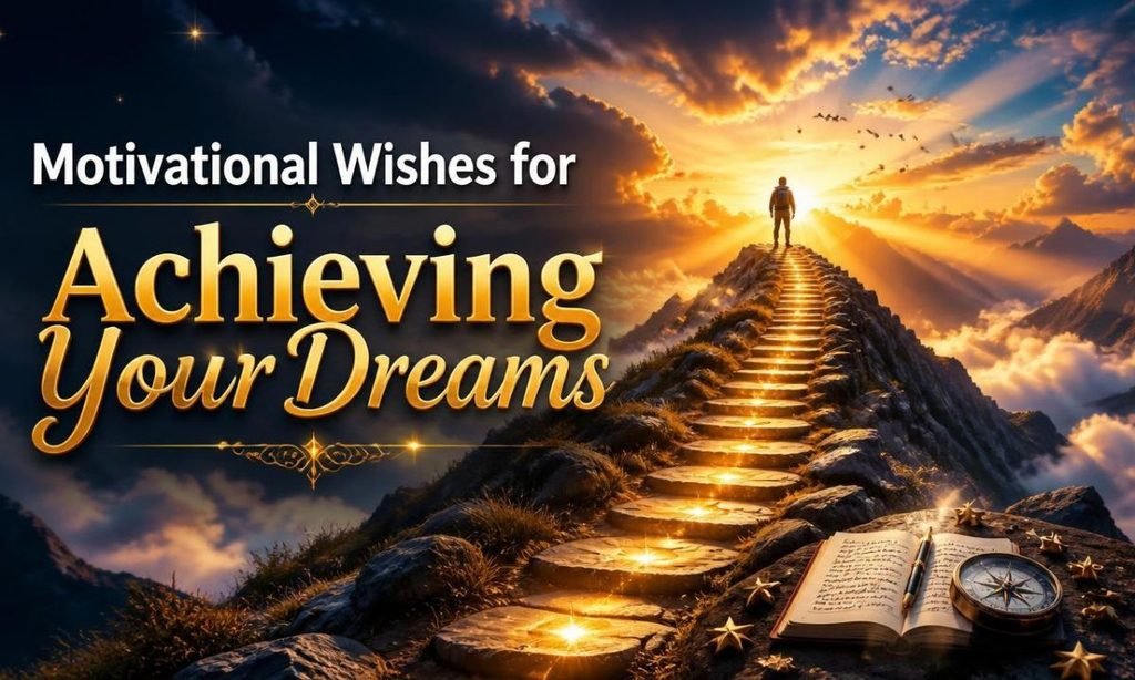 Motivational Wishes for Achieving Your Dreams