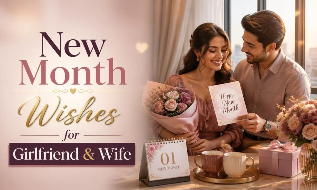 New Month Wishes for Girlfriend & Wife