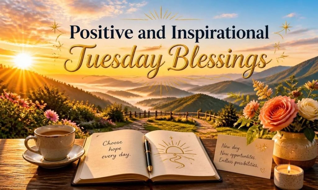 Positive and Inspirational Tuesday Blessings