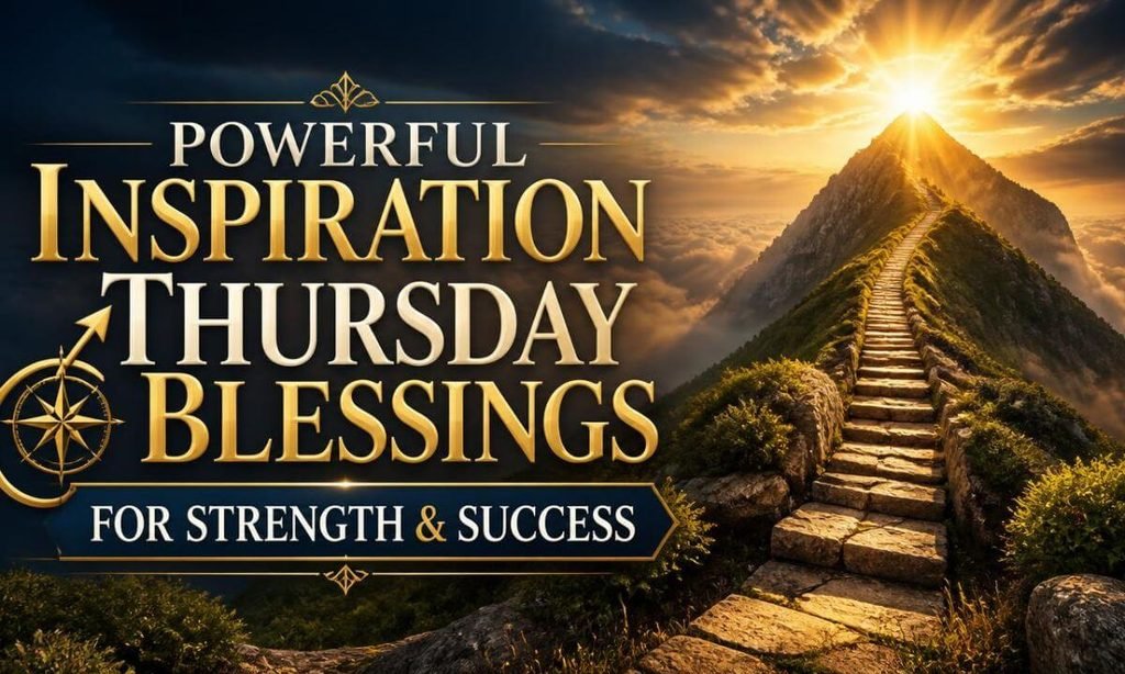 Powerful Inspiration Thursday Blessings for Strength & Success