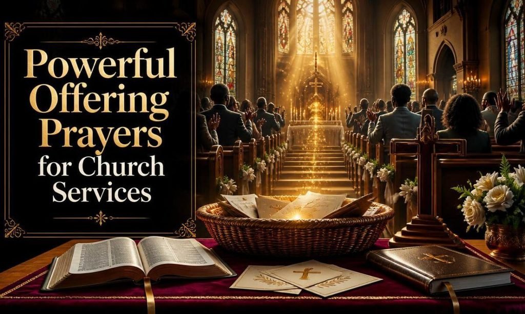 Powerful Offering Prayers for Church Services