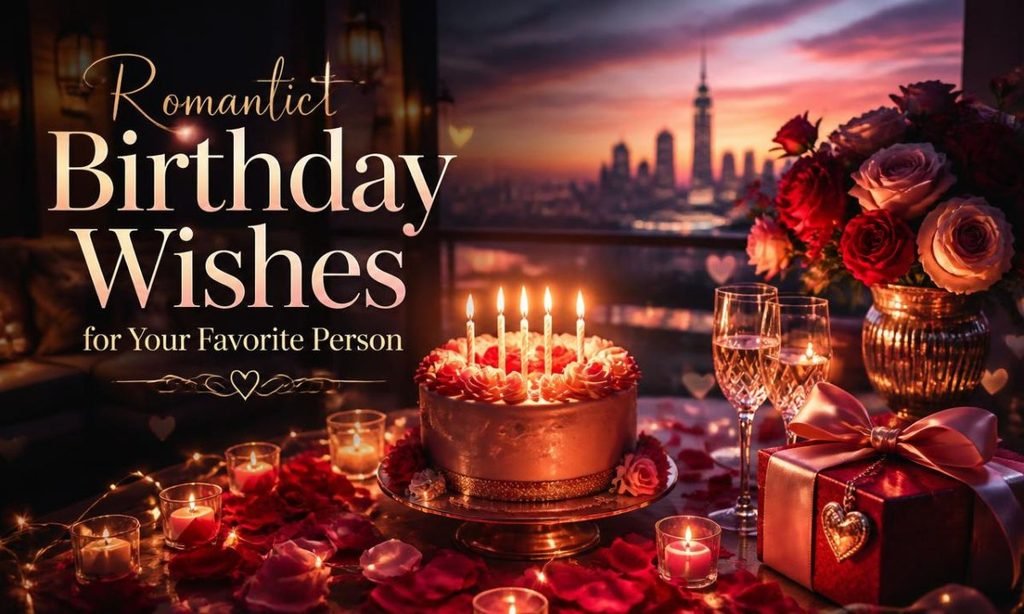 Romantic Birthday Wishes for Your Favorite Person