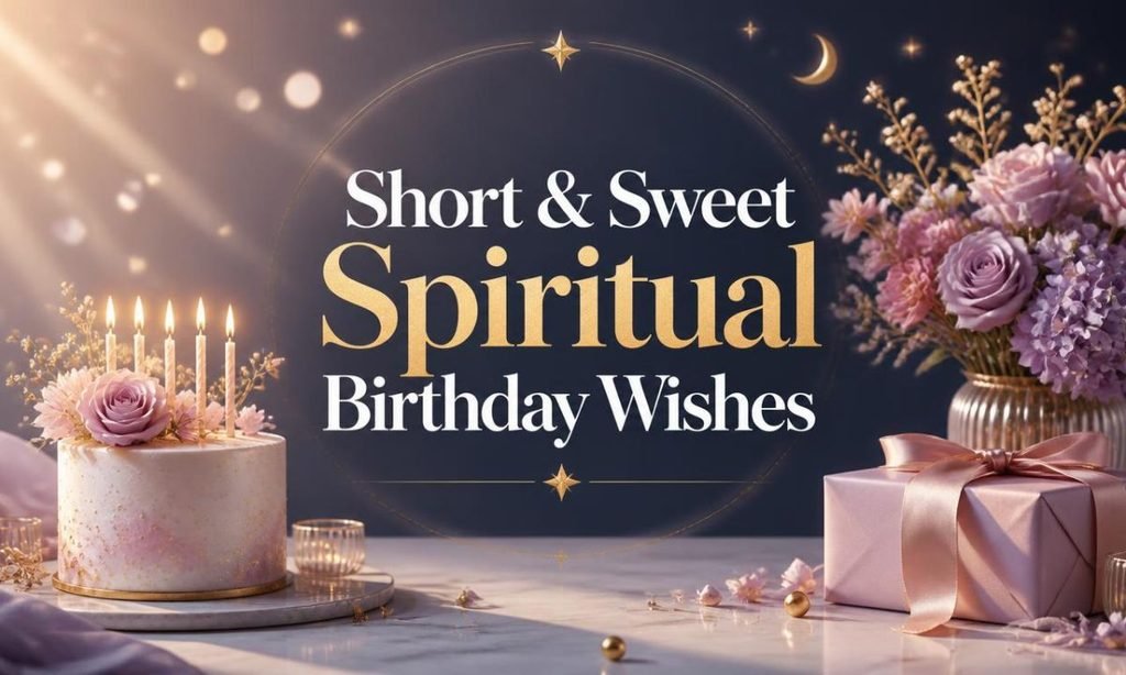 Short & Sweet Spiritual Birthday Wishes