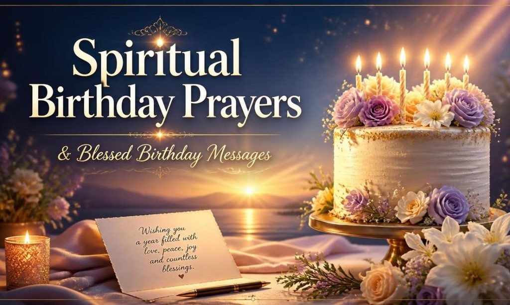 Spiritual Birthday Prayers & Blessed Birthday Messages