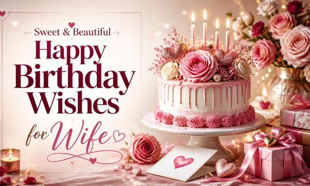 Sweet & Beautiful Happy Birthday Wishes for Wife