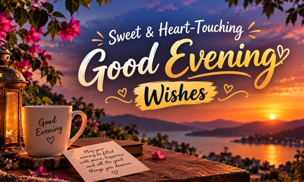 Sweet & Heart-Touching Good Evening Wishes