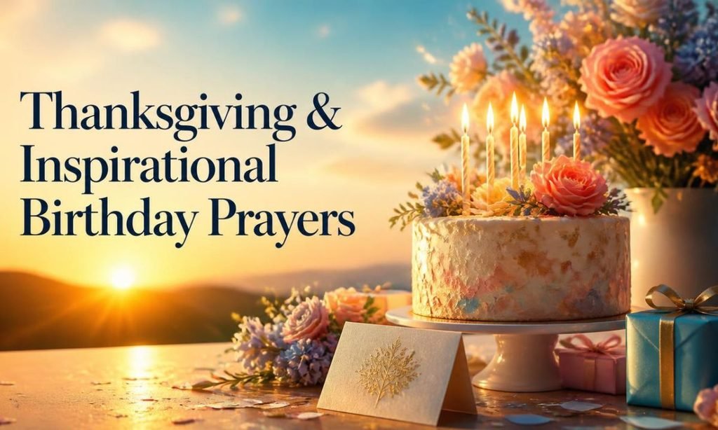 Thanksgiving & Inspirational Birthday Prayers