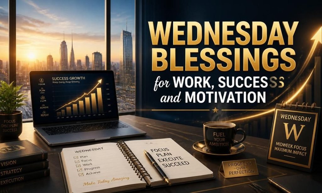 Wednesday Blessings for Work, Success and Motivation