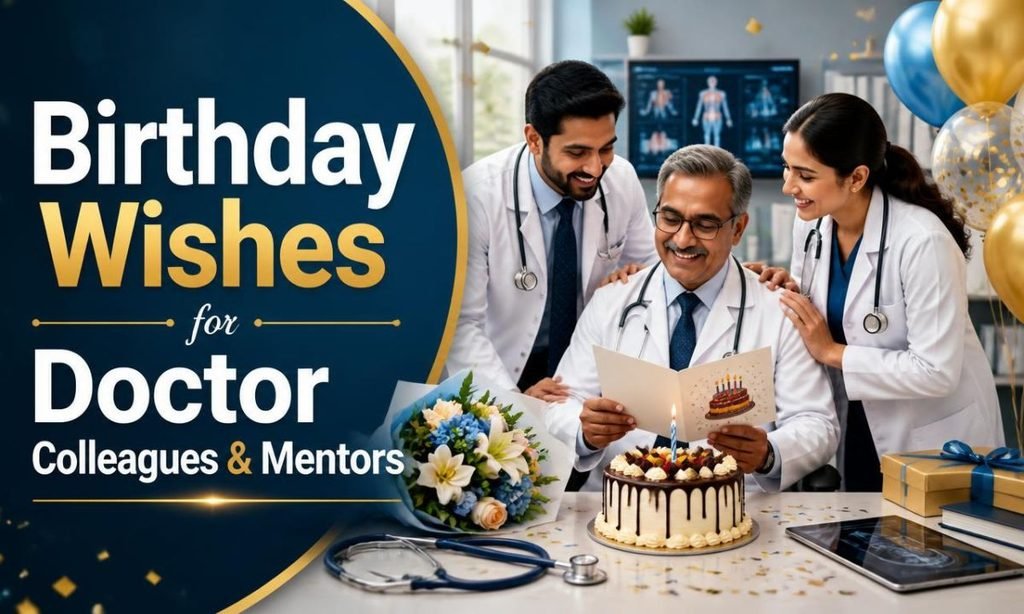 Birthday Wishes for Doctor Colleagues & Mentors